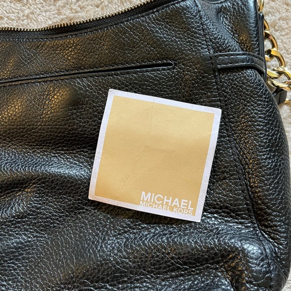 Michael Kors Black Leather Crossbody - Picture 3 of 7